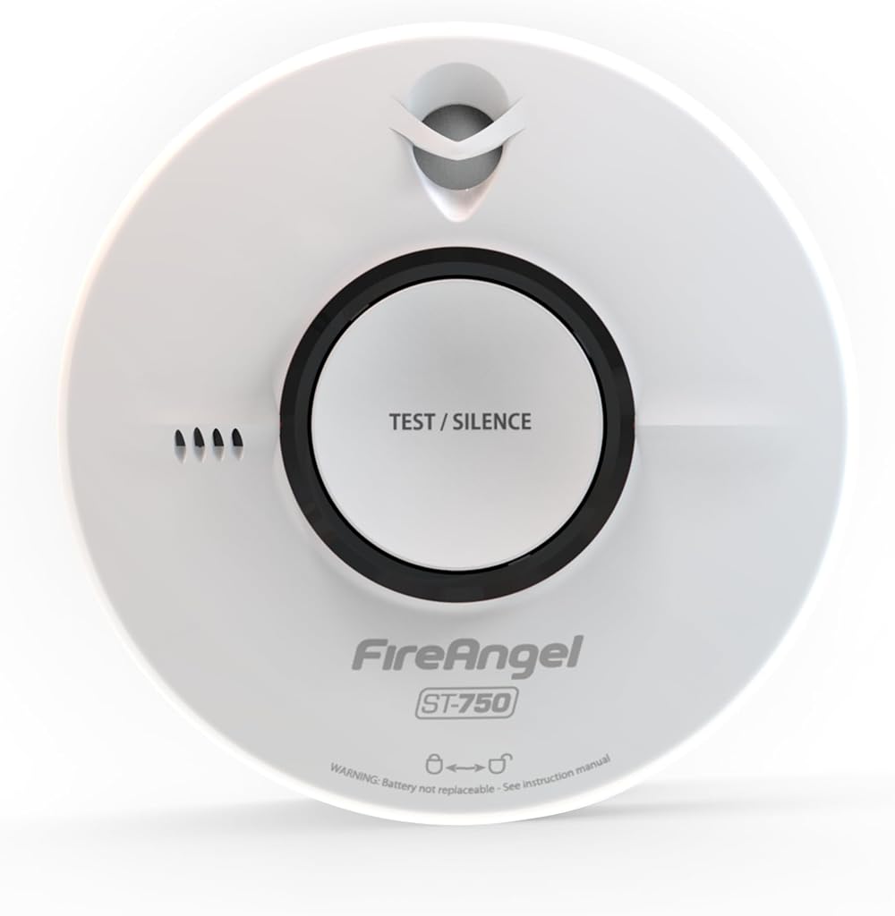 Fireangel ST-750T 10 Year Thermoptek Smoke Alarm Brand New