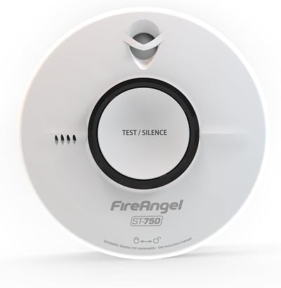 Fireangel ST-750T 10 Year Thermoptek Smoke Alarm Brand New