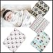Soft Muslin Newborn Baby Blanket Bedding Blanket Wrap Swaddle Blanket Bath Towel (Purple)