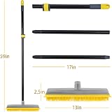 KeFanta Rubber Floor Brush with 150 cm Handle - Pet Hair, Carpet & Floor Cleaner view 7