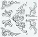 Prima Marketing Iron Orchid Designs Decor Clear Stamps-Trompel feet oeil 2, 12