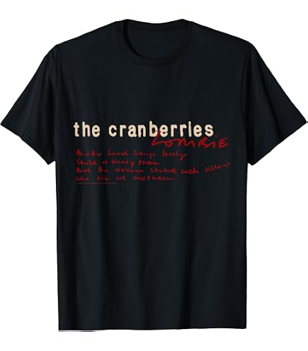 Amazon.com: The Cranberries '95 World Tour Front Back Vintage Band