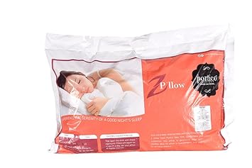 Portico New York White Z Cotton Pillow Amazon In Home Kitchen