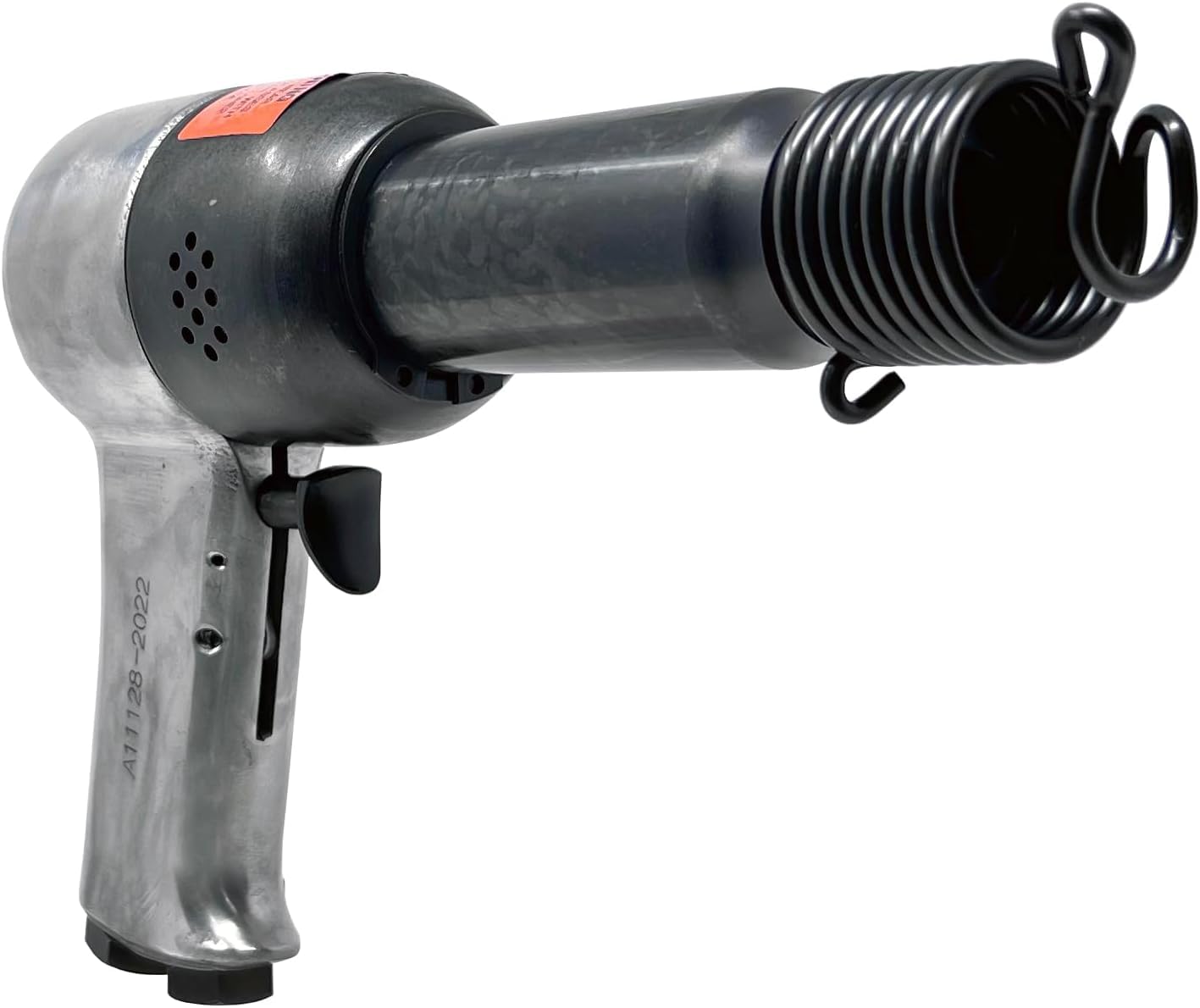 Chicago Pneumatic CP717 - Air Hammer, Welding Equipment Tool, Construction, Heavy Duty, 0.498 Inch (12.7mm), Round Shank, Stroke 2.68 in / 68 mm, Bore Diameter 0.75 in / 19 mm - 1800 Blow Per Minute