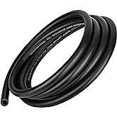 3/8 Inch (10mm) ID Fuel Line Hose 10FT NBR Rubber Push Lock Hose High Pressure 300PSI for Automotive Fuel Systems Engines
