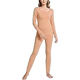 GYS Bamboo Viscose Long Johns Sets Thermal Underwear for Women Long Sleeve Base Layer