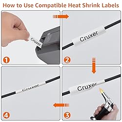 10 Pack Compatible for Brother Heat Shrink Label