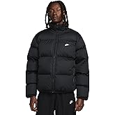 Nike Sportswear Club Men's Puffer Jacket (FB7368-010, Black/White)