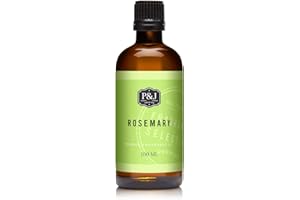 P&J TRADING P&J Fragrance Oil Rosemary 100ml - Candle Scents, Soap Making, Diffuser Oil, Fresh Scent