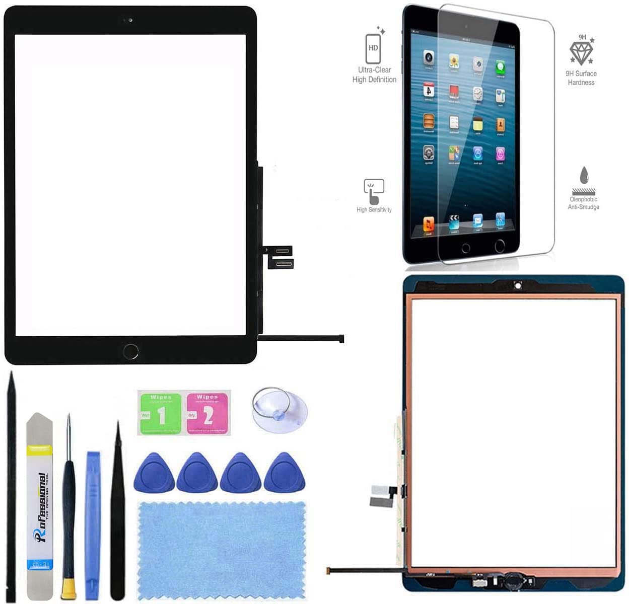 for iPad 9 (9th Generation 2021) Screen Replacement