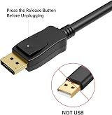 BENFEI 4K DisplayPort to HDMI Cable 1.8m Uni-Direction Gold-Plated view 5