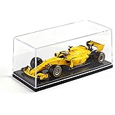 Model Car Display Case, 1:32 Scale Acrylic Display Box for Cars, Stackable Dustproof Storage Boxes for Collectibles, Figures and Memorabilia, 7.2 x 3.1 x 2.9 inch