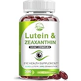 Lutein and Zeaxanthin Supplements, Eye Vitamin & Mineral Supplement, Multivitamin for Vision & Ocular Health with Omega-3, Protect and Enhance Your Eye Health Completely, 300 Softgels