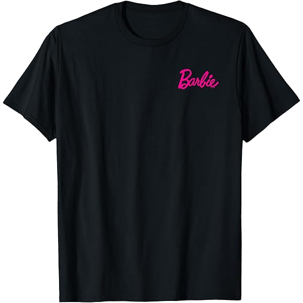 Amazon.com: Barbie - 90'S Barbie - Logo T-Shirt : Clothing