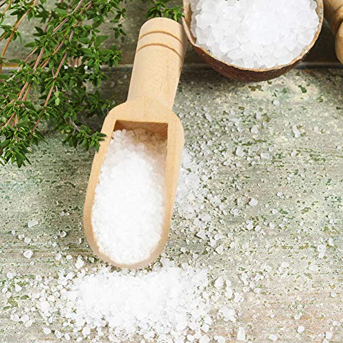 HANSGO Mini Wooden Spoons, 20PCS 3 Inch Mini Bath Salt Spoon, Wooden Candy Spoon, Washing Powder Spoon,Spice Spoons