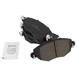 TRQ Front Brake Pads Ceramic Compatible with