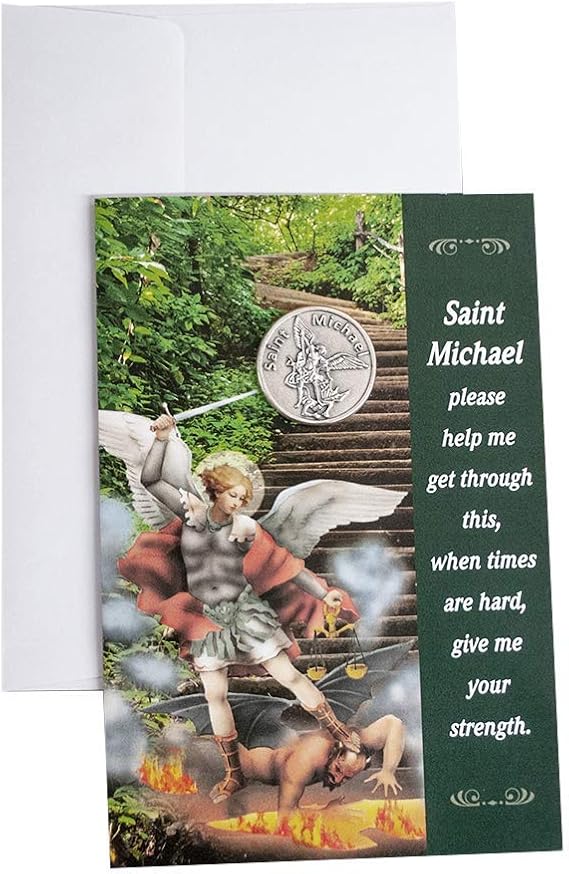 Holy Christian Catholic Greeting Card with Token 8