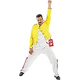 Morph 80s Rock Costume for Men, Rocker Outfit, 80s Band Attire, Mens Singer Costume, Retro Rocker Look