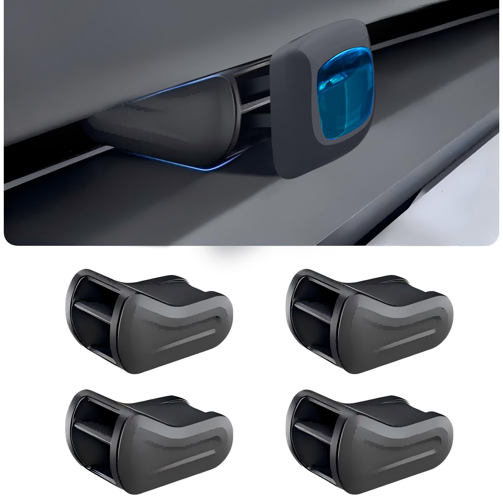 Photo 1 of 4 Pack Air Freshener Adapter Designed for Model 3/Y,Tesla Accessories 2025 2024 2023 2022 2021[Air Freshener NOT Included]