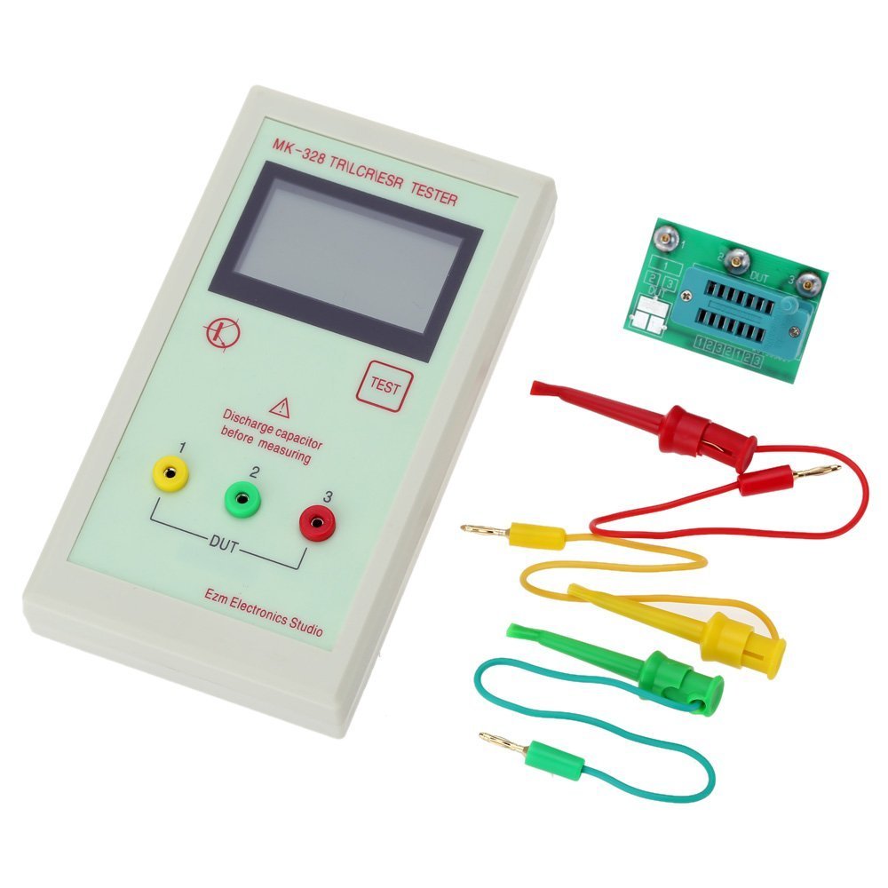 DollaTek MK368 LCD Backlight Portable Transistor Tester Diode Inductance Capacitance Resistance ESR Meter MOS/PNP/NPN L/C/R Testing