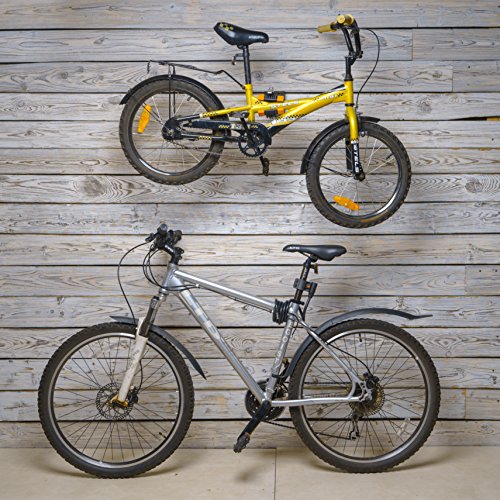 Powerfly Wall Mount Bike Repair Stand - Bicycle Mechanic Rack for Garage or Home - Wall-Mounted Foldable Maintenance Cycle Storage Workstand with Quick Release Adjustment Clamp