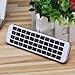 (Updated Backlit) iPazzPort Bluetooth Keyboard Mini Wireless Keyboard LED Backlit Handheld Remote PC, Smart TV ,Android Box, KP-810-30BL