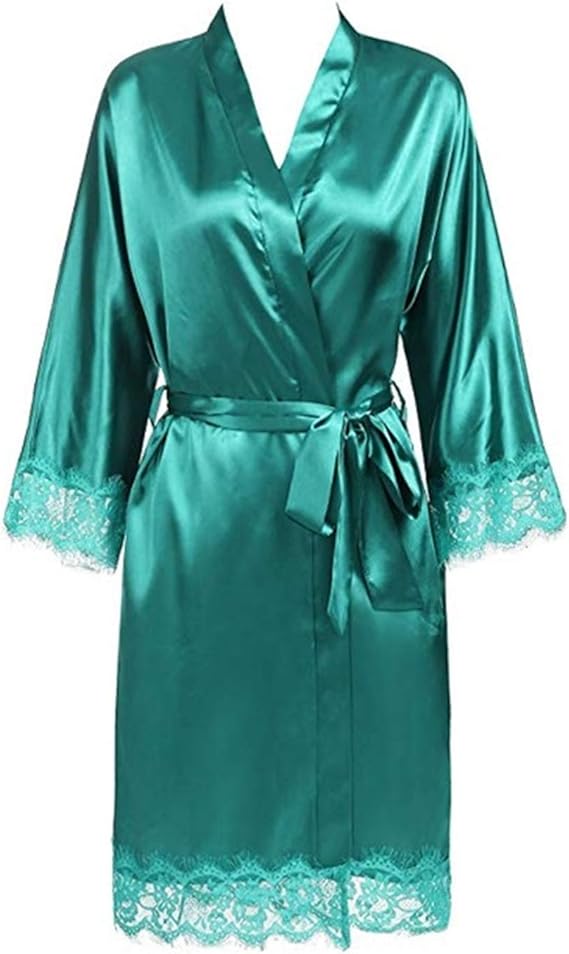 bademantel damen spitze