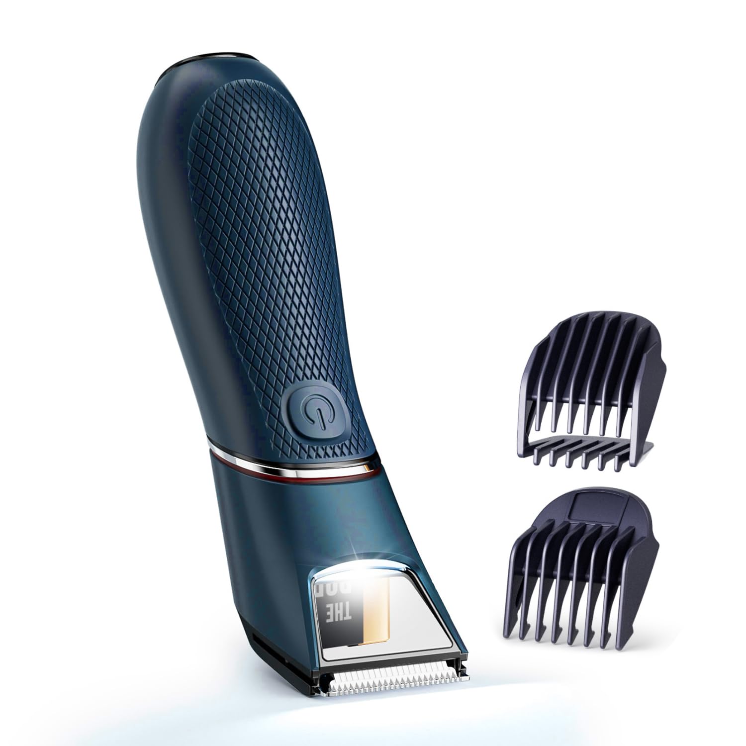 Photo 1 of LGTGH Body Trimmer for Men: Pubic Hair Trimmer with Mirror & LED, IPX7 Waterproof Electric Shaver for Pubic Hair