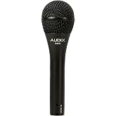 AUDIX OM5 Hypercardioid Handheld Dynamic Vocal Microphone for Stage Singers - Black