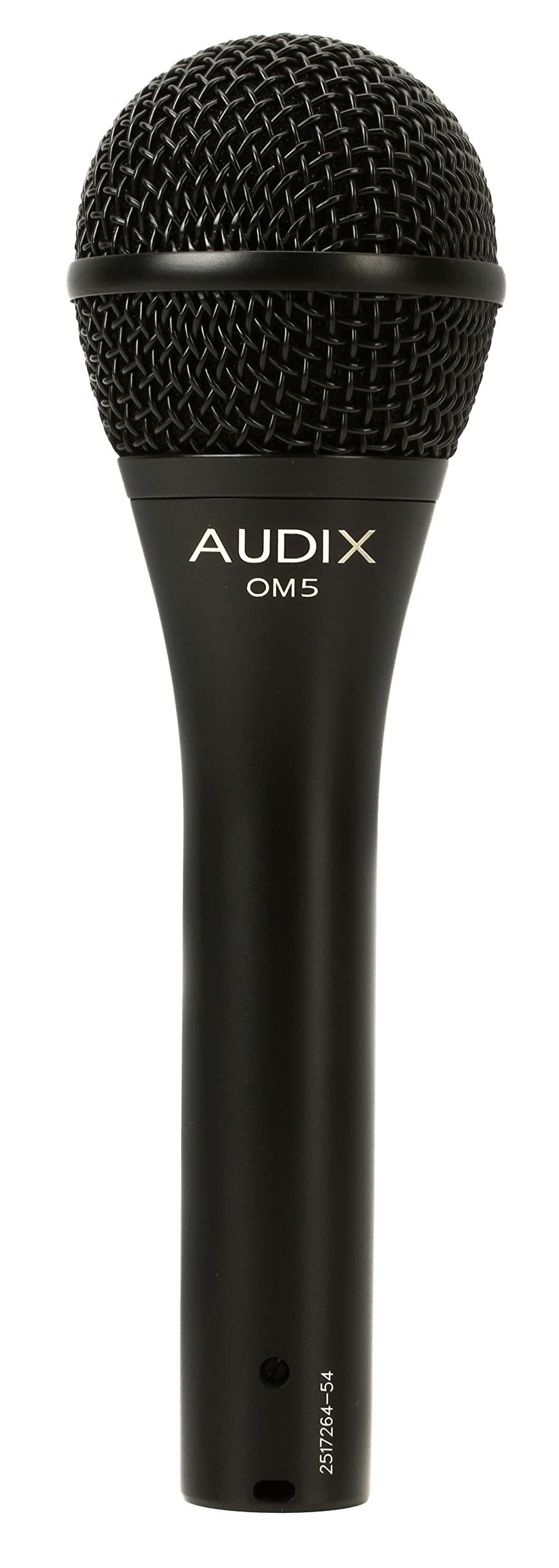 AUDIX OM5 Dynamic Vocal Microphone – Hypercardioid Pattern, 50 Hz–18 kHz, Handles SPL ≥144 dB, for Live Vocals, Stage & Studio