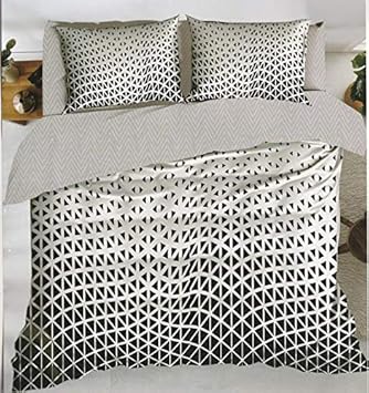 Ross Crystal 220 Tc Fine Cotton Double Bed Comforter Set 1 Ac