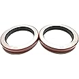 (Pack of 2) Trailer Hub Wheel Unitized Oil Seals WPS (TM) 10-51 (370150BGO) for 9K-10K GD Axles ID 2.875'' x OD 3.880''