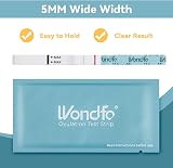 Wondfo Ovulation Test Strips 25 Pack - 5MM Width Fertility Kit view 2