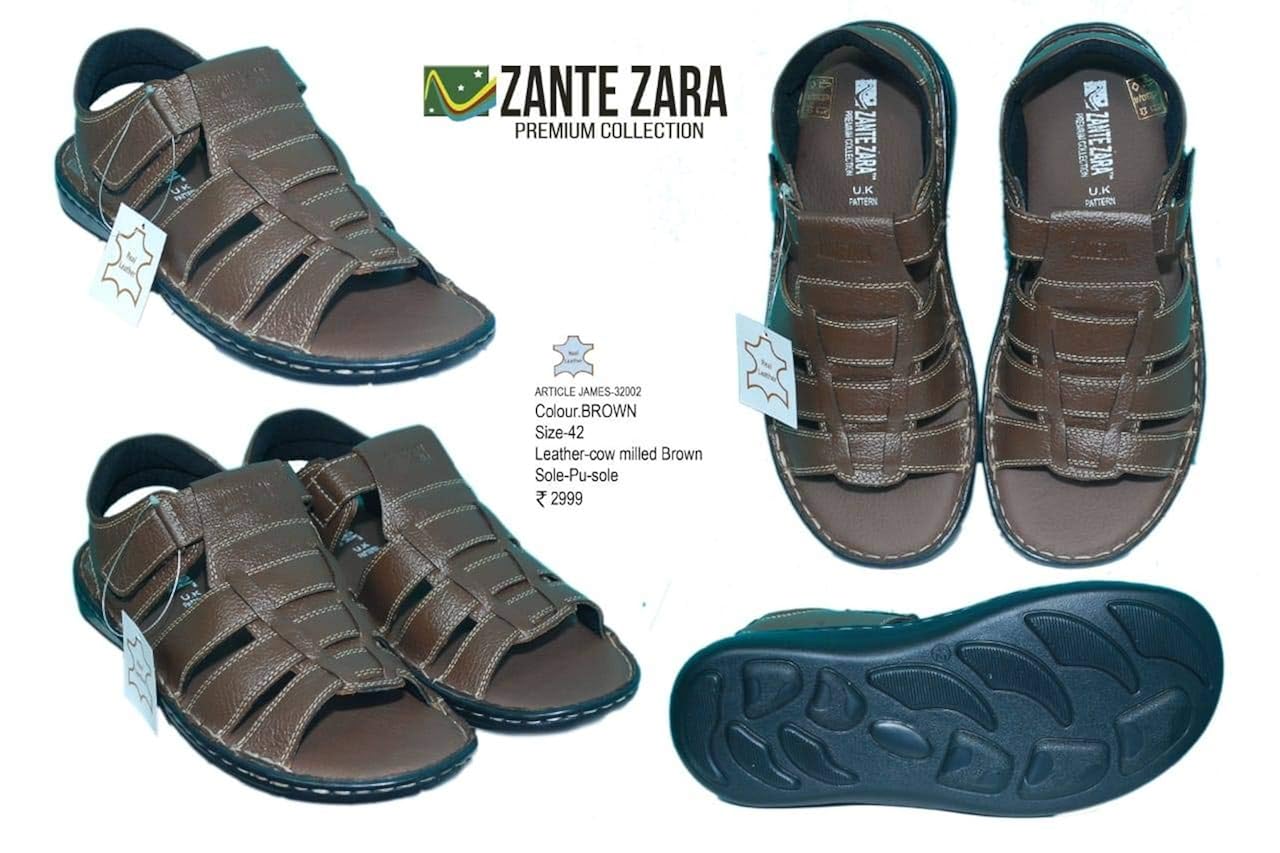 Buy Zante Zara Brown Men Sandals Brown James 32002 At Amazon In