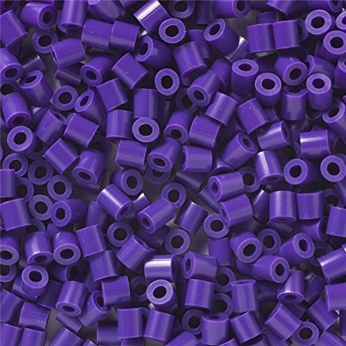 Gift pocket DIY 5mm Hama/perler Beads 1000 pack for Christmas Gift 13 Colours Deep Purple