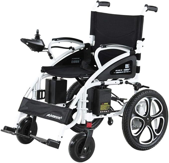 Electric Wheelchair Folding Lightweight 35KG With Lithium Battery Heavy Duty