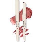HALEYS Re-mark Dual Ended 2-in-1 Lipstick & Liner (Cupid), Nude Pink Lip Combo Sets, Creamy Matte Moisturizing Lipstick for Women, Precision Lip Liner, Expertly Paired Lip Liner and Lip Stick Combo
