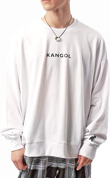 Amazon イナセ Kangol カンゴール ビッグシルエット オーバーサイズ メンズ スウェット カットソー トレーナー トレーナー パーカー 通販