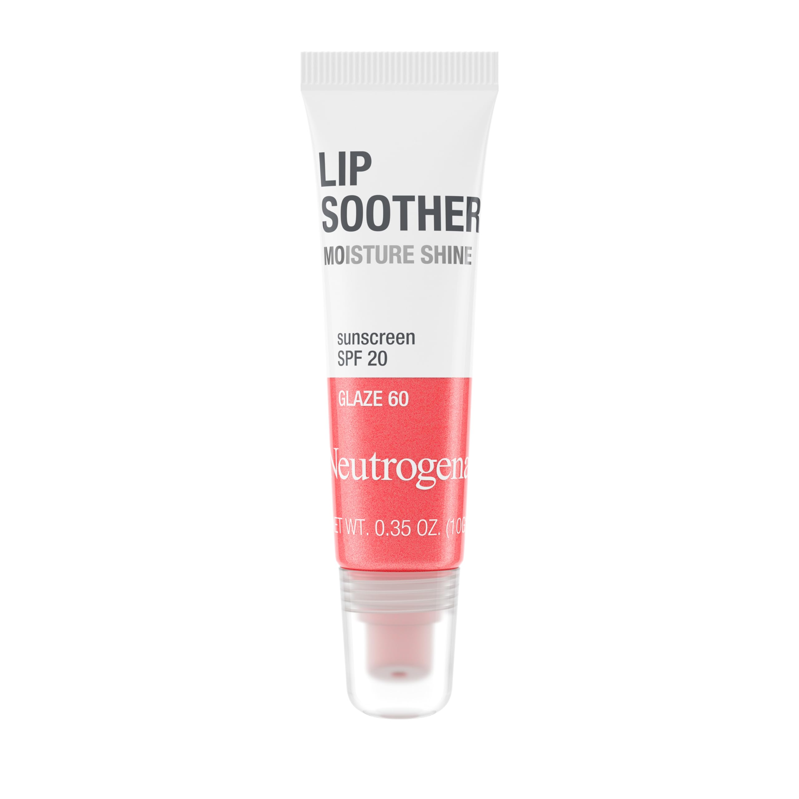 NEUTROGENA - MoistureShine Lip Soother SPF 20#60 Glaze - 0.35 oz. (10 g)