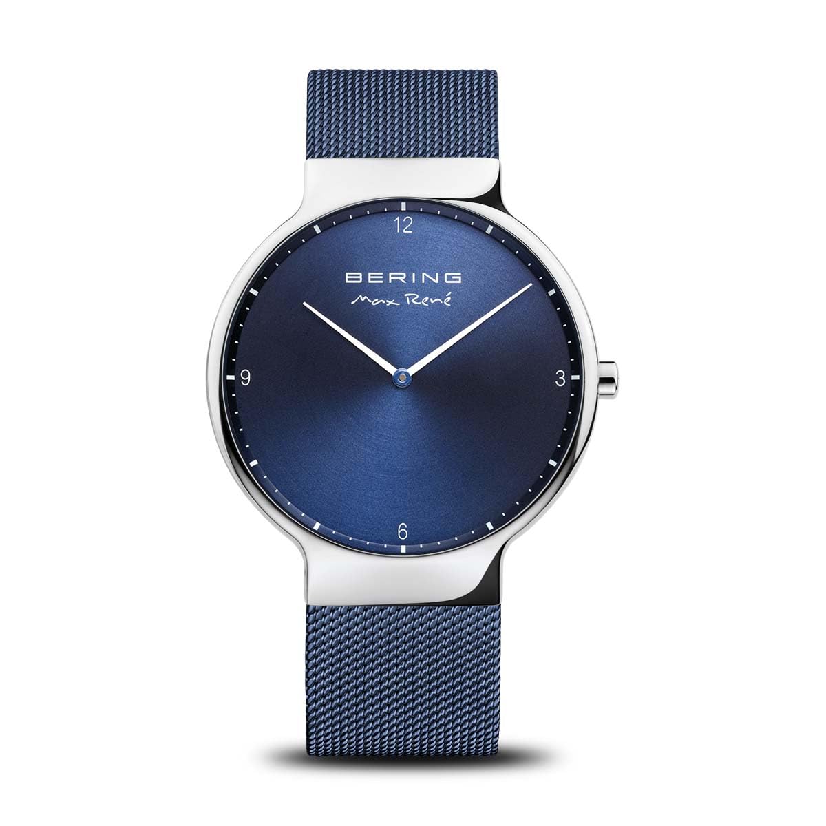 BERING Men Analog Quartz Max René Collection Watch with stainless steel Strap and Sapphire Crystal 15540-307