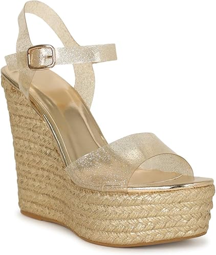 bamboo espadrille wedge