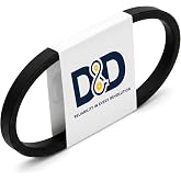 D&amp;D PowerDrive 4L340 Automotive Replacement Belt, 1 Number of Band, Rubber