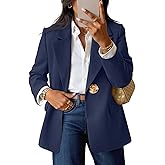 MEROKEETY Women's Long Sleeve Blazer 2026 Fall Open Front Work Office Suit Jacket Business Casual Outfits