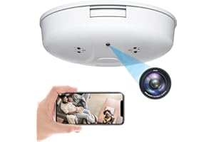 DAIFAC Camera Smoke Detector Camera Surveillance Security Cameras Indoor/Outdoor