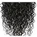Doren Deep Curly Clip In Human Hair Extensions for Women 8Pcs 20Clips 120g 8A Virgin Remy Brazilian Wavy Curly Hair Natural Color 16 Inches