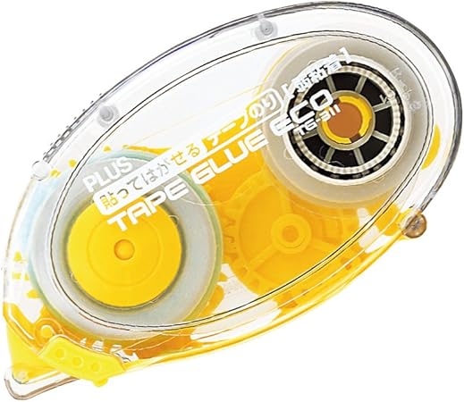 Amazon プラス テープのり 貼ってはがせる テープグルーエコ 8 4mm 10m 37 3 テープのり 文房具 オフィス用品