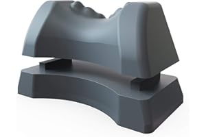 BONSAI WELLNESS Occipital Release Tool 2.0 - Cervical Traction for Neck and Shoulder Pain Chiropractic Alignment Pivot Device for Trigger Point Therapy Headaches Migraine and Stress (Stone)