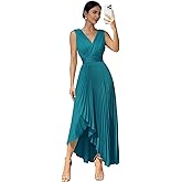 symdem Satin Bridesmaid Dresses for Women 2026 Midi Semi Formal Wedding Guest Dress Evening Party Gown