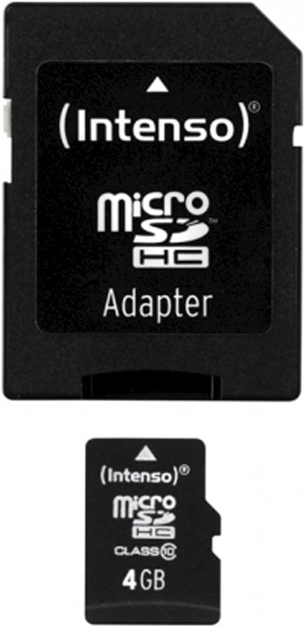 Intenso 3413450 Micro SD Card 32GB Class 10 U1 Adapter Included