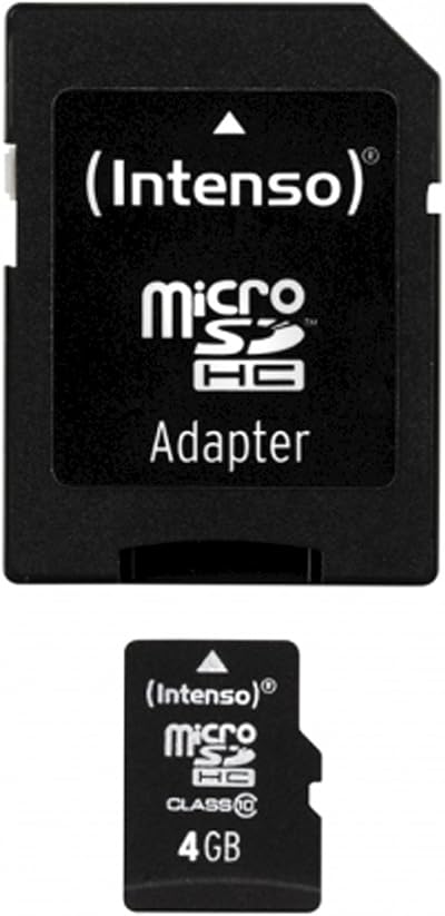 Intenso 3413450 Micro SD Card 32GB Class 10 U1 Adapter Included